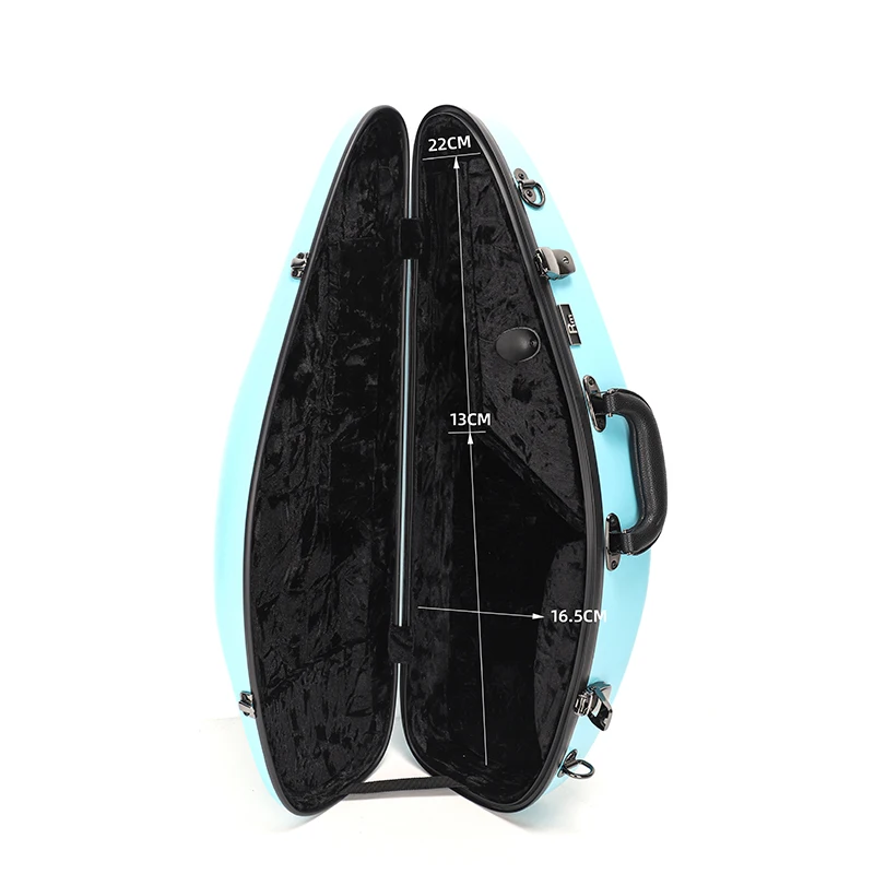 MOON-ASF Matt BLUE Rm Saxophone Accessories Box Saxophone Box Saxophone Bag Glass Fiber Musical Instrument Accessories