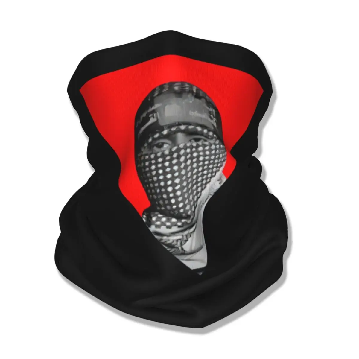 Hatta Kufiya Folk Man Bandana Neck Gaiter Printed Mask Scarf Warm Balaclava Cycling for Men Women Adult All Season