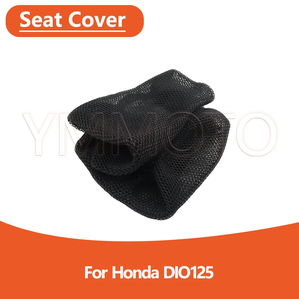 

For Honda DIO125 DIO 125 DIO-125 Motorcycle Accessories Seat 3D Sunscreen Breathable Mesh Cushion Anti-Slip Seat Cover