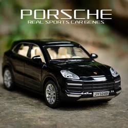 1:32 Porsche Cayenne SUV Alloy Car Diecast Model Sound & Light Model Car Ornaments Kid Toy Gift For Children A768