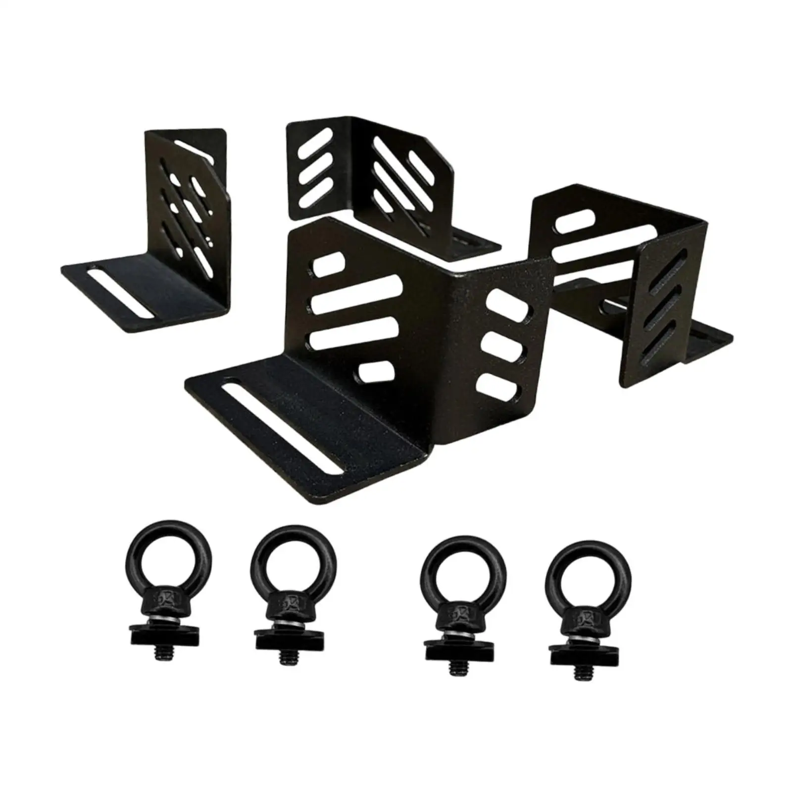 4x Corner Bracket Supplies Simple Installation Convenient Replace Parts Accessories