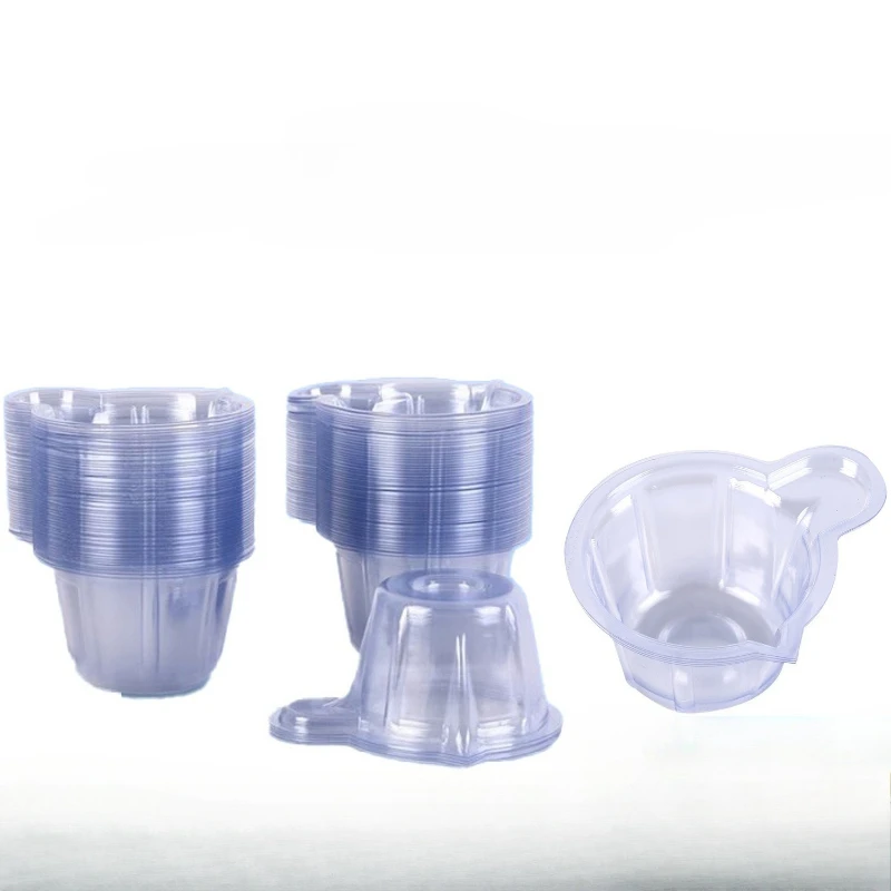 50/100/150Pcs 40ML Plastic Disposable Cup Dispenser Silicone Resin Mold Cup DIY Material Ratio Mixing Cup
