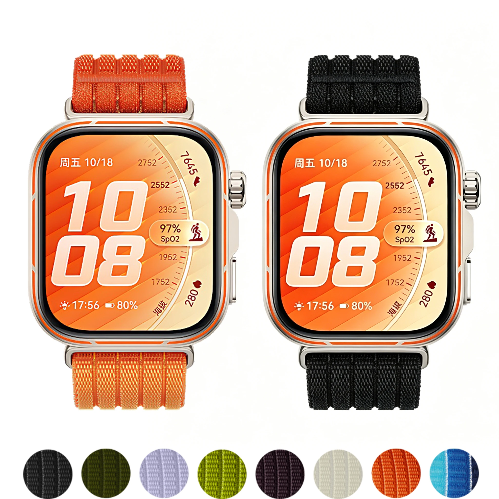 Breathable Nylon loop strap For Huawei Watch Fit 5 5 pro 4 pro Original 1:1 Sport belt Bracelet Correa Huawei Watch fit 4 3 band