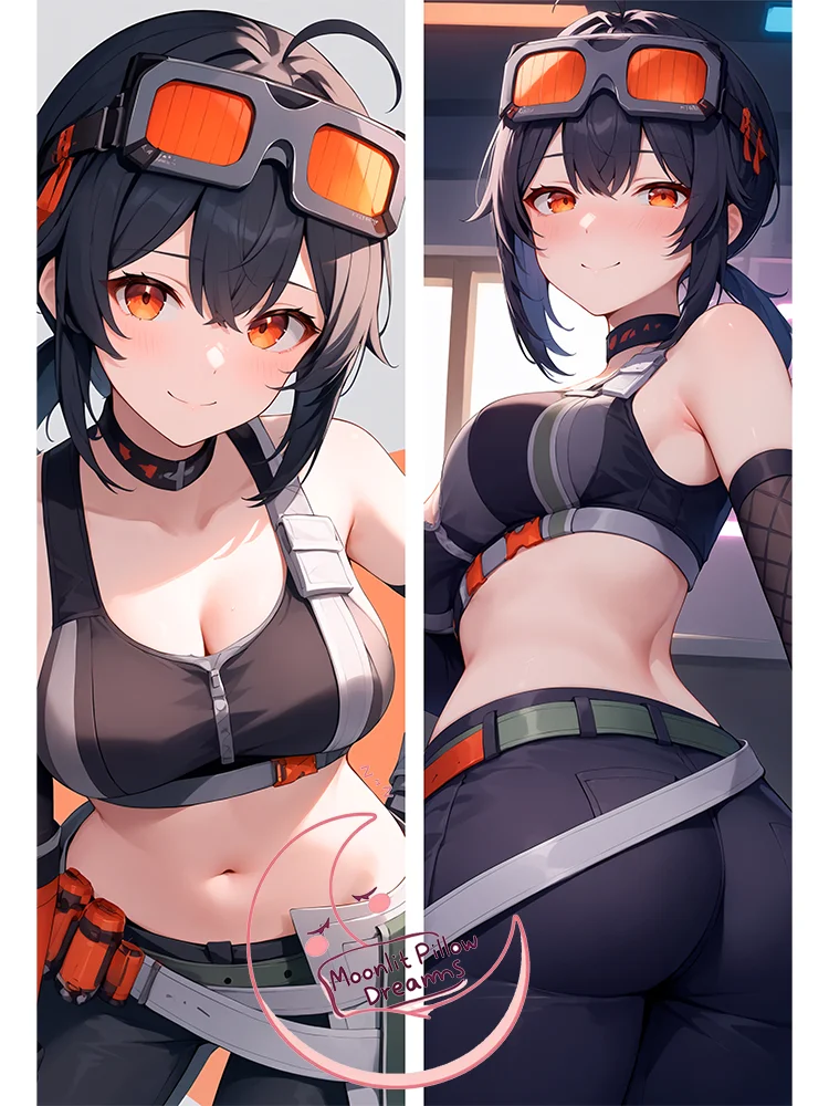 غريس هوارد أنيمي Dakimakura وسادة للجسم 2-Way التريكو 50x150 سنتيمتر مزدوجة الوجهين R18 + Waifu المعانقة وسادة ل Otaku هدية الكبار