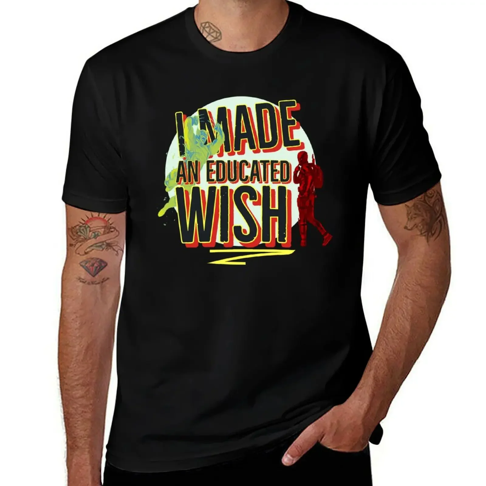 I MADE AN EDUCATED WISH! OKAY! CMON! T-Shirt Louboutins oversized t shirt summer top Personalized t-shirt mens vintage t shirts