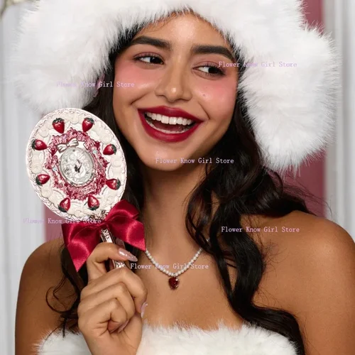 Imagen 2 del producto Flower Knows Espejo de mano Cupido de fresa Espejo de maquillaje Flowerkdow Espejo vintage