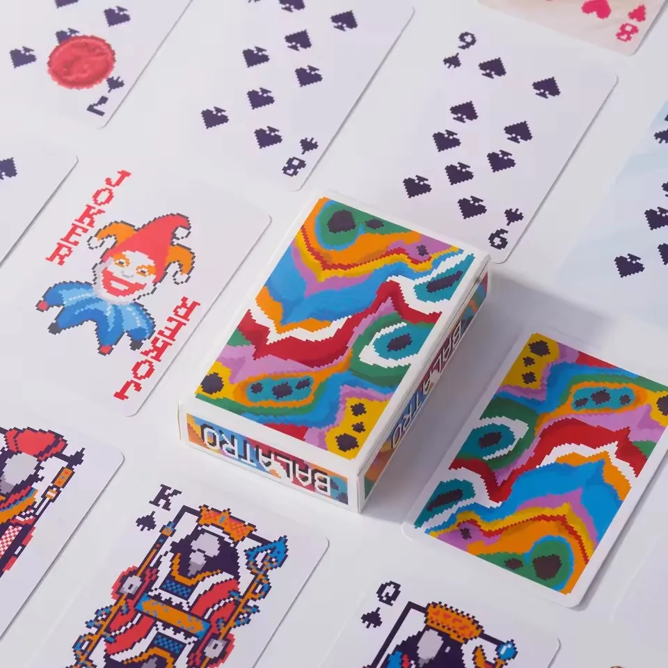 Classic Poker Card Set - Essential Party Game for Gatherings, Tabletop Games & Festive Fun, Durable & Portable Playing Cards