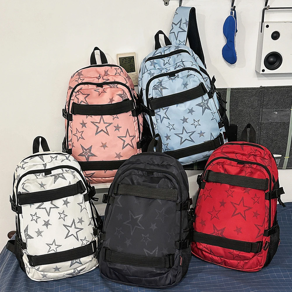 Backpack, Rucksack Star Print - Skateboard recension och pris