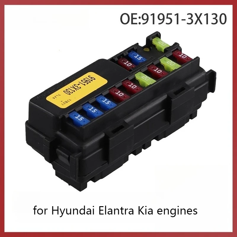 

OE 91951 3X130 91953x130 Модуль блока предохранителей двигателя в сборе для автомобилей, запчасти, аксессуары