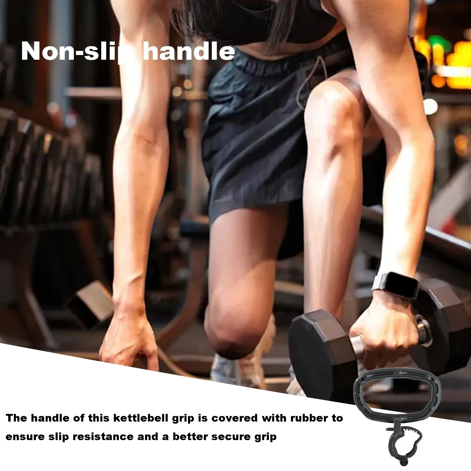 محول الدمبل إلى Kettlebell محول Kettlebell المحمول يحول الدمبل الخاصة بك إلى أداة اللياقة البدنية Kettlebells #3