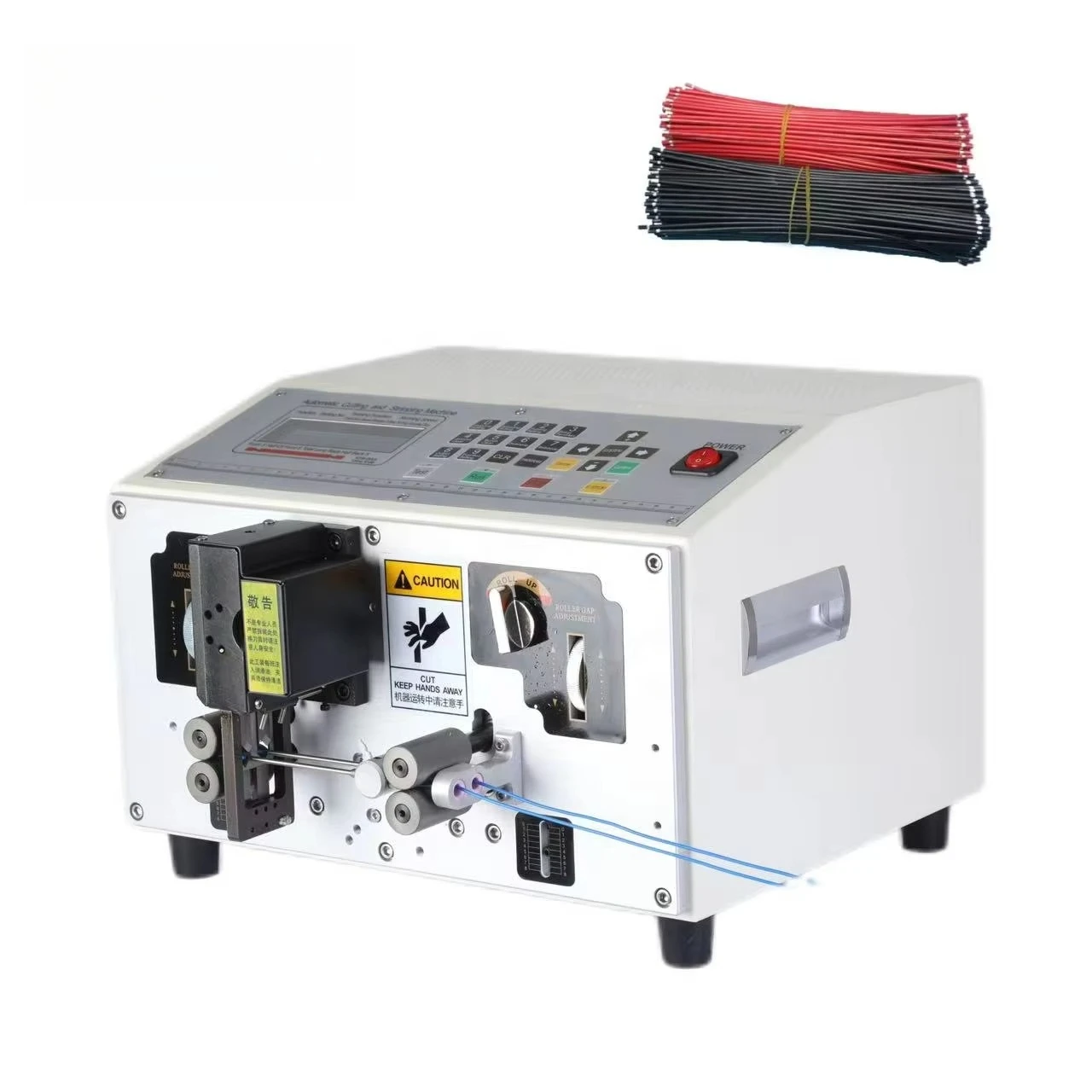 

2026 New 0.1 To 4mm2 Automatic Wire Cutting Stripping Machine Automatic Cable Stripping Machine Up To 100Meters Long Cut Length