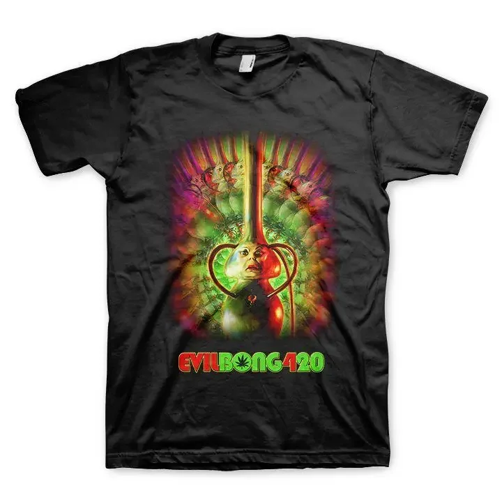 Evil Bong 420 Poster T Shirt