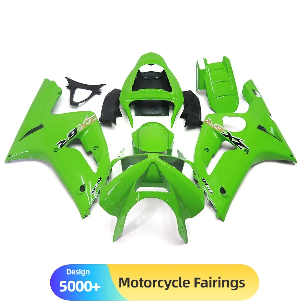 

For 2003-2004 KAWASAKI ZX6R Paint Fairing Prime ABS Plastic Surface Motorcycle Bodywork Kit for Customization