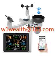 0310-025T WIFI NicetyMeter 2023 Professional Wireless Weather Station with 10-inch LCD 7-in-1