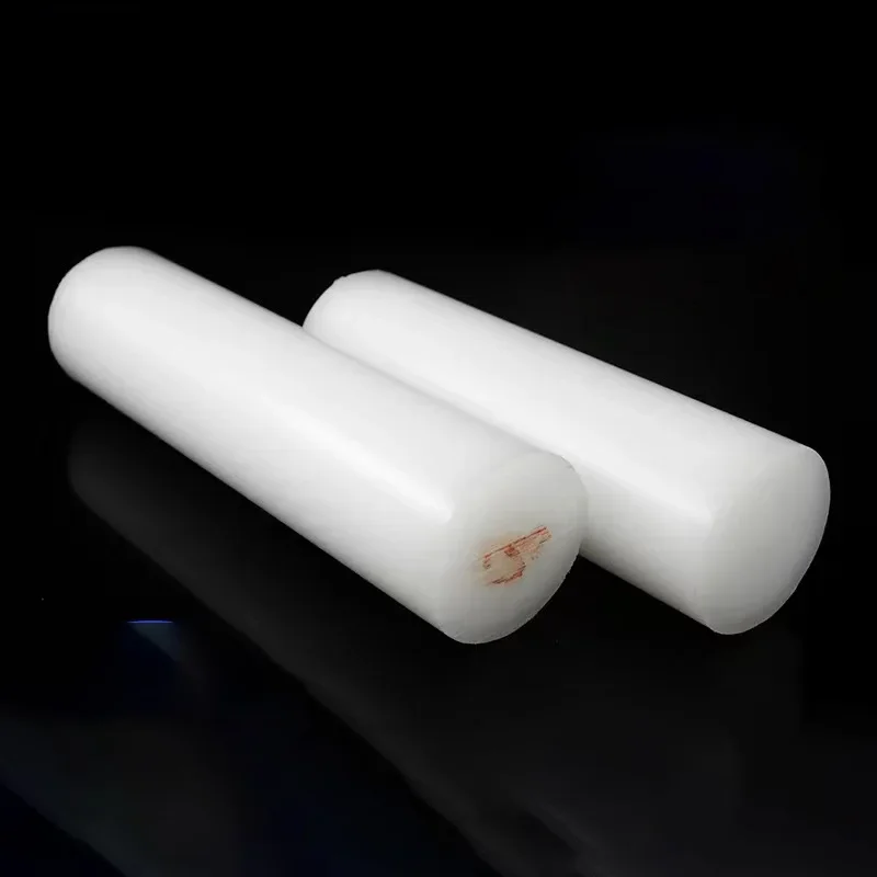 1pcs=1m(will cut to 2pcs) white blue PA66 Polyamide stick Nylon 66 rods dia.8~55mm