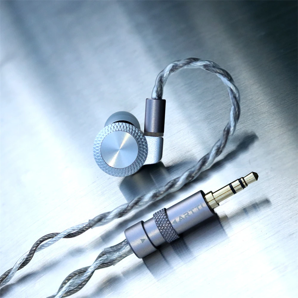 ARTTI T10 PRO Nowe douszne słuchawki HiFi Przewodowe monitory IEM Planarny sterownik 14,2 mm Teksturowany bas 2pin i wtyczka 2-w-1 3,5+4,4 mm