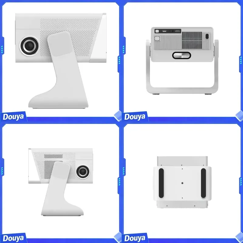 Home Cinema Theater Smart Video Beamer Proyector Wifi BT Music Speaker Game Film Player 1080P 500 Ansi Projector
