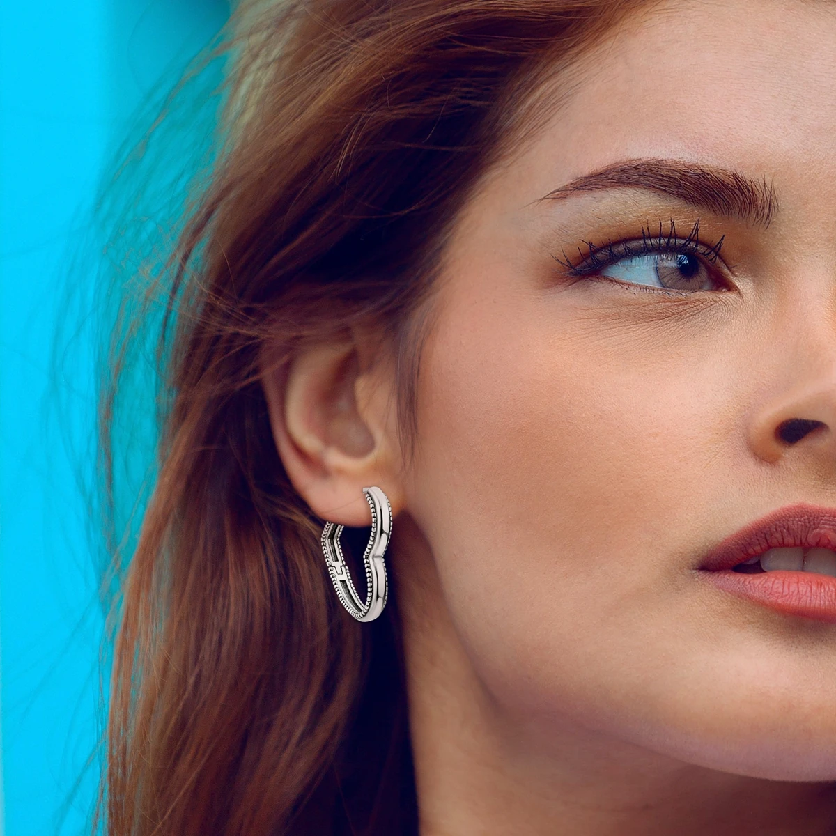 أقراط CYMYSS من الفضة الإسترليني عيار 925 أقراط جديدة على شكل قلب قلادة أصلية مناسبة لإعطاء الأقراط للأصدقاء في الحفلات #5