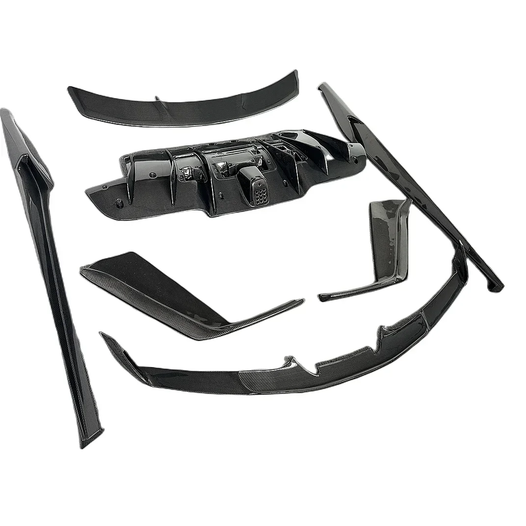 

For Ferri 488 GTB Upgraded High Quality N-type Carbon Fiber Body Kit Aerodynamics Kit Front Bumper Lip Automotive Accessories