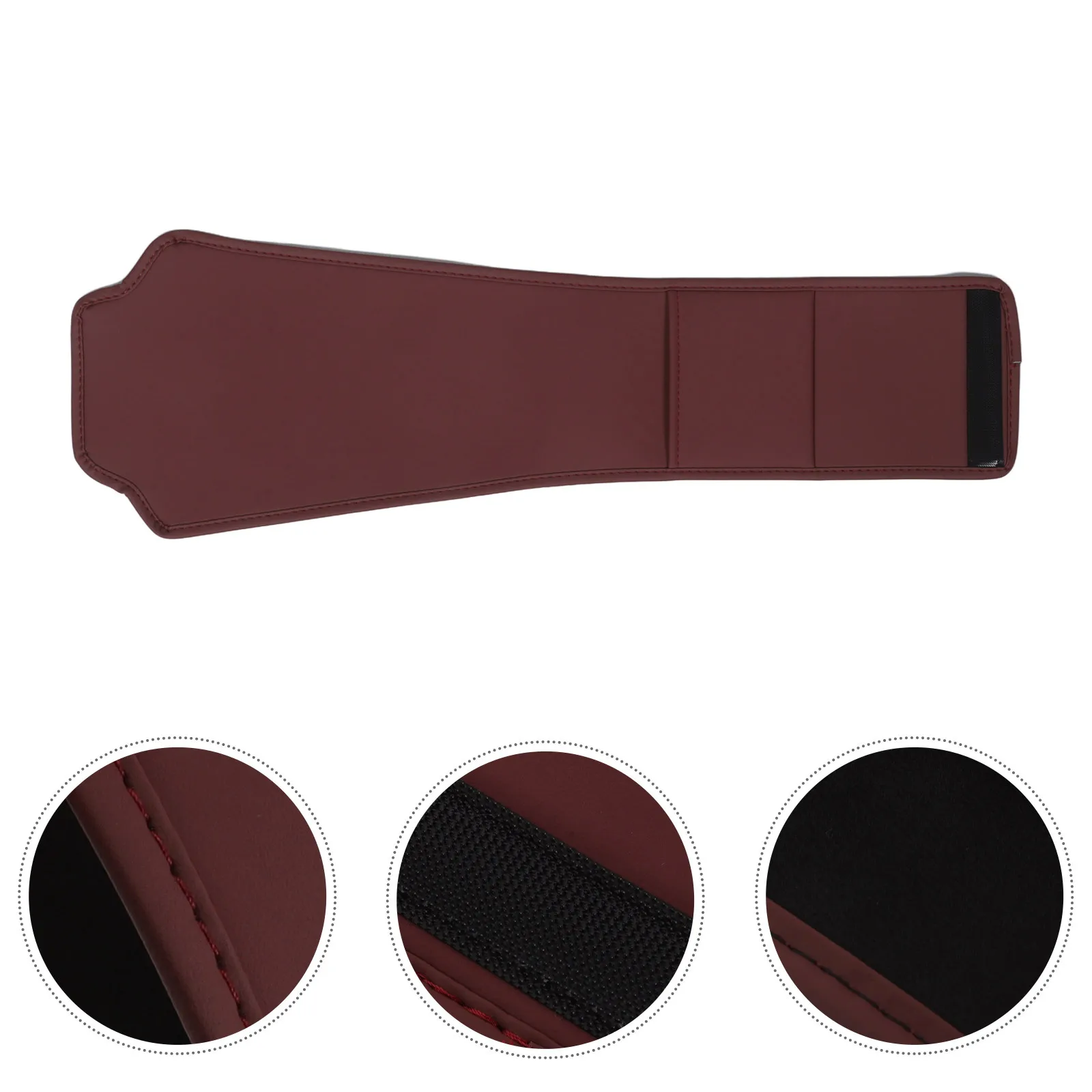 

Car Headrest Cover with Pocket 25.8x8.6 Inches Dirt Proof Washable Breathable Seat Protector for Front Car Interior Universal