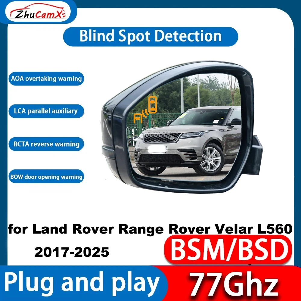 for Land Rover Range Rover Velar L560 2017-2025 OEM Blind Spot Assist Monitor Monitoring Detection BSM BSA BSD System 77Ghz Rada