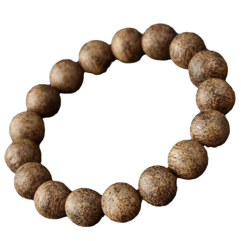 

Natural Agarwood Bracelet Women108Multi-Circle Rosary Indonesian Agarwood Ebony Sandalwood Amusement Article Bracelet Men