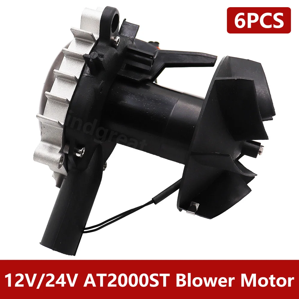 6PCS/LOT For Webasto AT2000ST With Good Bearing 12/24V Air Diesel Heater Blower Motor Fan Assembly 1303848A 1302786A