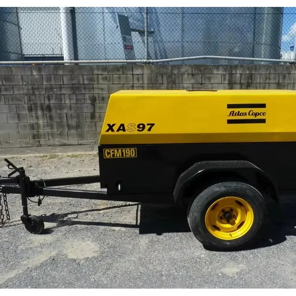 

ATLAS COPCO Portable Air Compressor XAS97DDPE With Low Prices On Promotion 11000USD Per Set