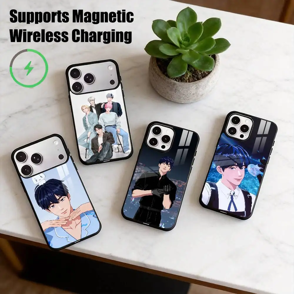 PLAVE Yejun Band S-Singer Phone Case For iPhone17,16,15,14,13,12,11 Plus,Pro Supports Magnetic Wireless Charging Gift