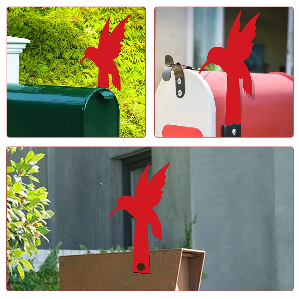 

Decoration Bird Sign Acrylic Replacement Decor Decoration Decor Mailbox Flag Replacement Kit Flag Mailbox Sign