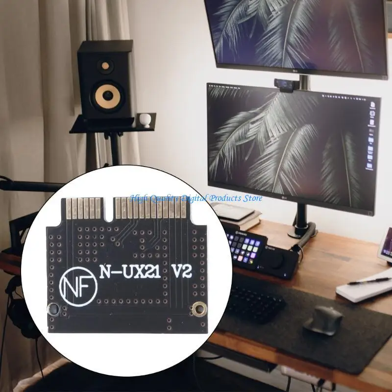 U2JE M.2 NGFF SSD to 6+12 Pin Adapter Board for Enhanced Storage and Expansion