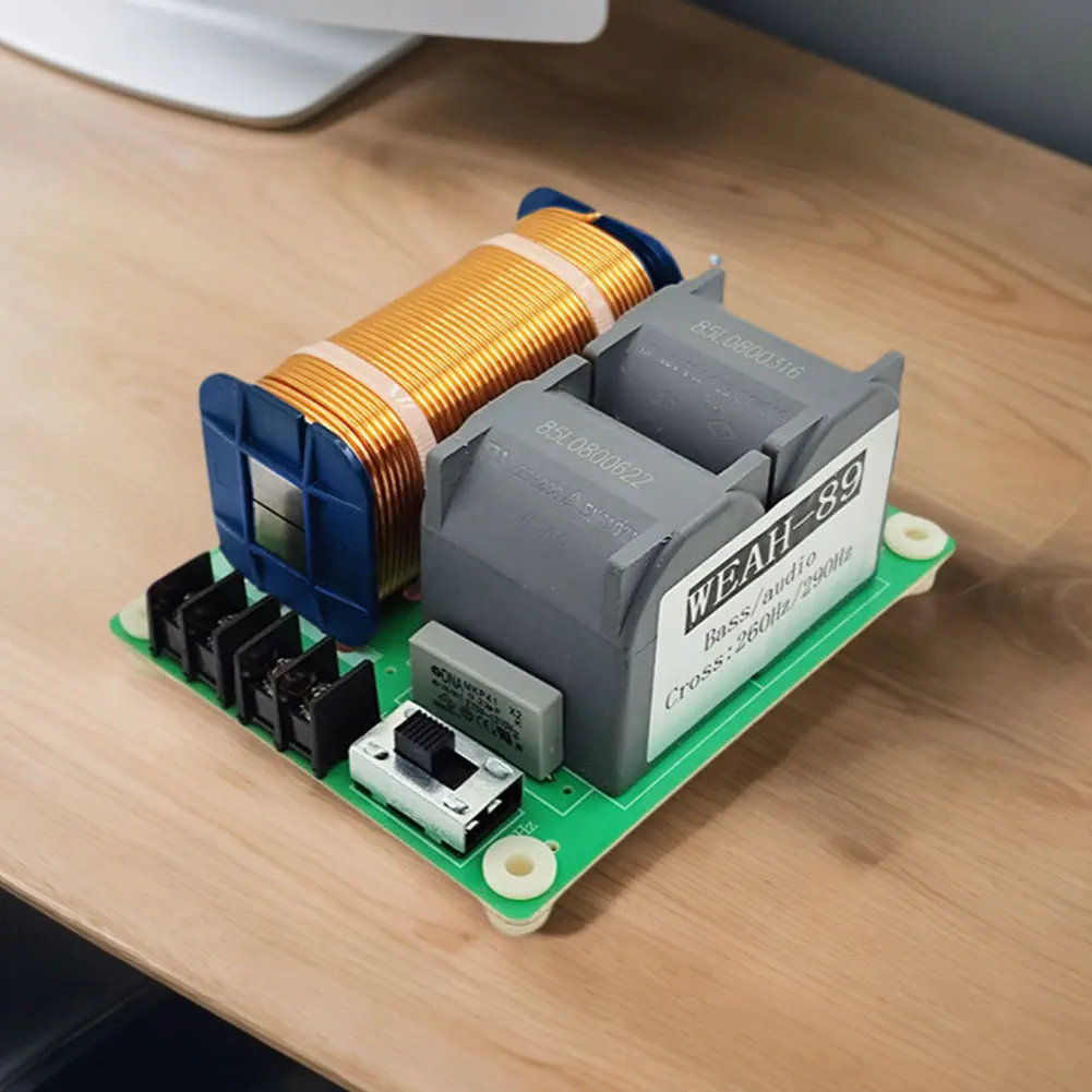 Bass Frequency Distributor Pure Bass Subwoofer Crossover Crossover Frequency Distributor Divider for Home Theater Car Speakers