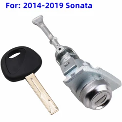 XIEAILI OEM OE: 81970-C1A00 Car Left Door lock Cylinder Barrel For Hyundai 2014-2019 Sonata With 1Pcs Key