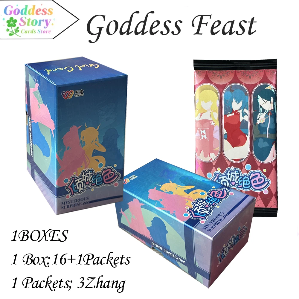 

"Stunning Beauty" Goddess Story Collection Cards Anime Beautiful girl Waifu Booster Box CCG TCG Doujin Toys Halloween Gift