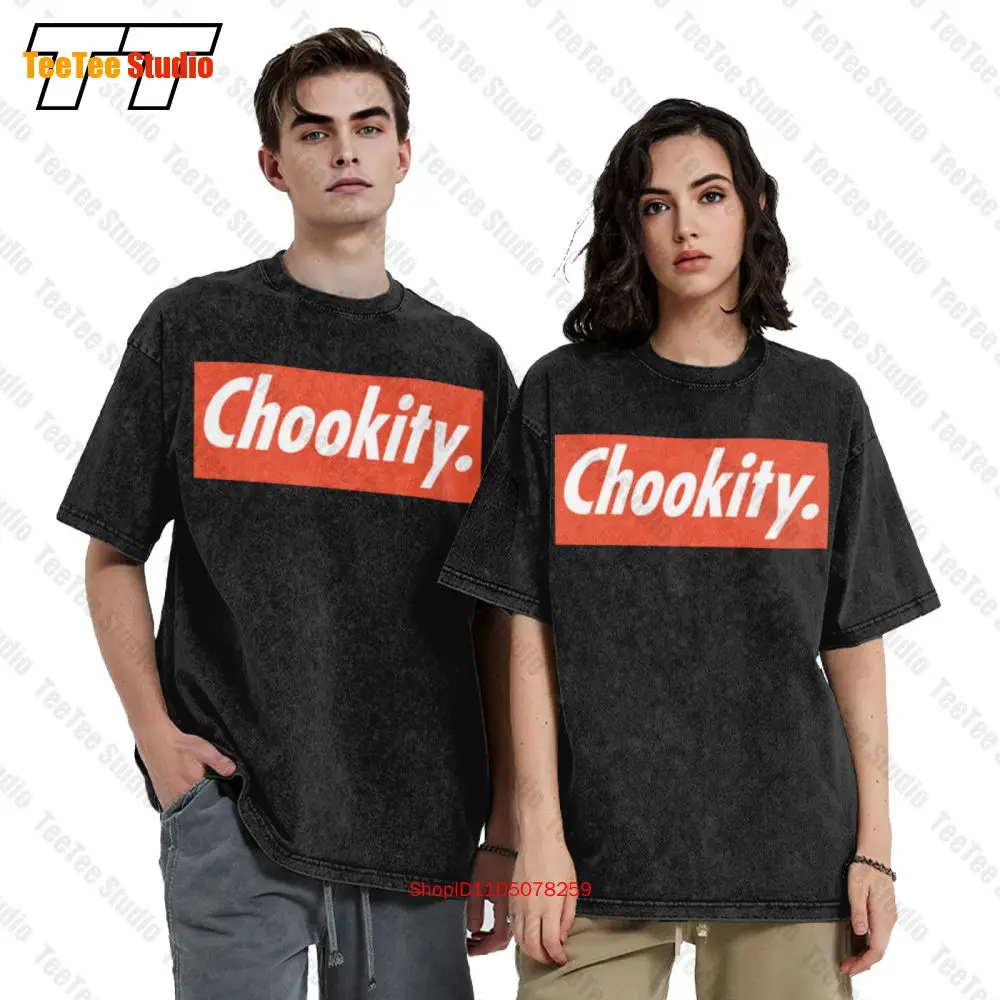 Chookity Space Boxlogo Final Cartoon Moon Cake Tumblr Stoner Vintage Oversized T-Shirt S1SG - Image 2