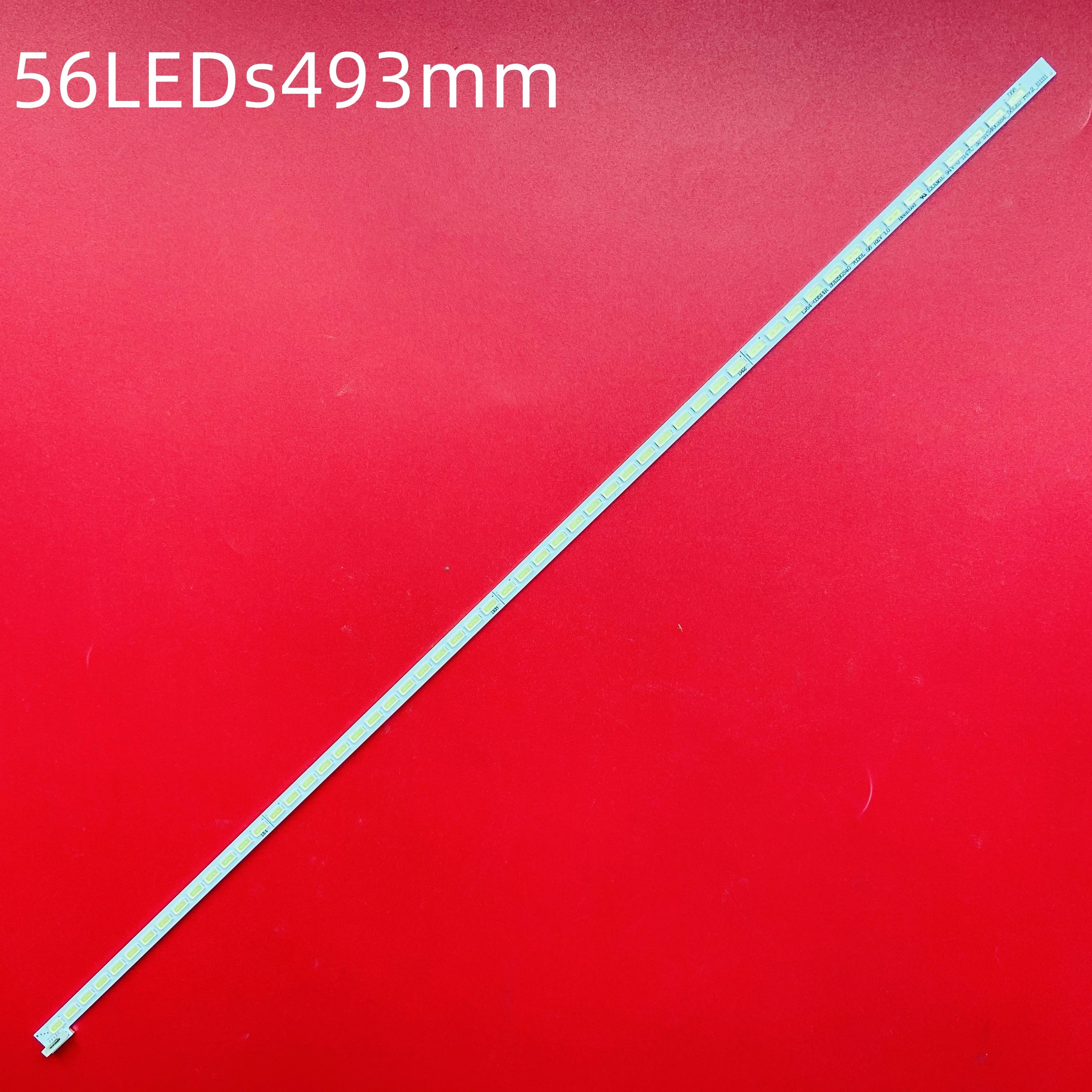 Bande LED pour TV STS400A64 2012SGS40 7030L 56 REV 1.0 LTA400HV04 LJ64-03514 LJ64-03501A STS400A75 40-gauche 40PFL5007T 40PFL5527T