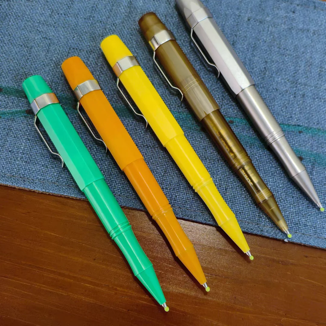 HDPE EDC Tactical Pen HDPE Material G2 Refill Lightweight Outdoor Survival Writing Tool for Men