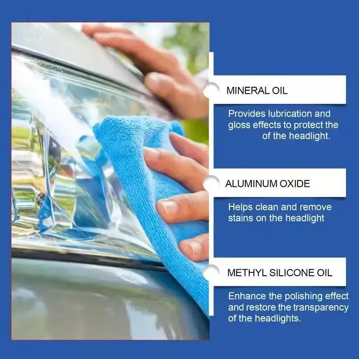 سيارة العلوي تجديد إصلاح السائل لتجديد السيارات المضادة للأكسدة طلاء كشافات وكيل تلميع طلاء السيارات السائل #5