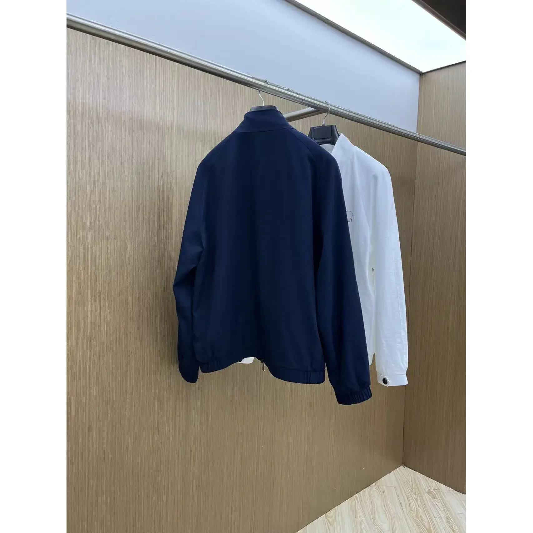 Italian BC 26ss business casual stand-up collar embroidered stand-up collar jacket