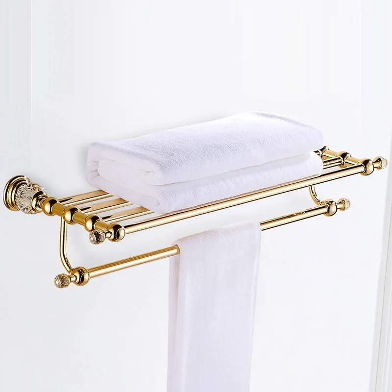 Bathroom Towel Rack Wall Mounted Towels Racks Stainless Steel Towel Holder Multipurpose Towels Holders Bathrooms Hardwares