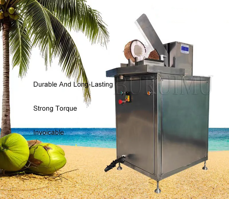 Old Coconut Cover Opening Machine Green Coconut Opener Electric Coconut Shell Opener Cutting Machine