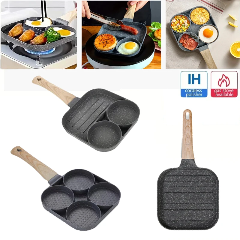 

Kitchen Egg Frying Pan Nonstick Pancake Pans 3/4-Cups Cookware Pancake Pan Egg Pan Suitable for Gas Stove Induction Cooker 1 Pcs