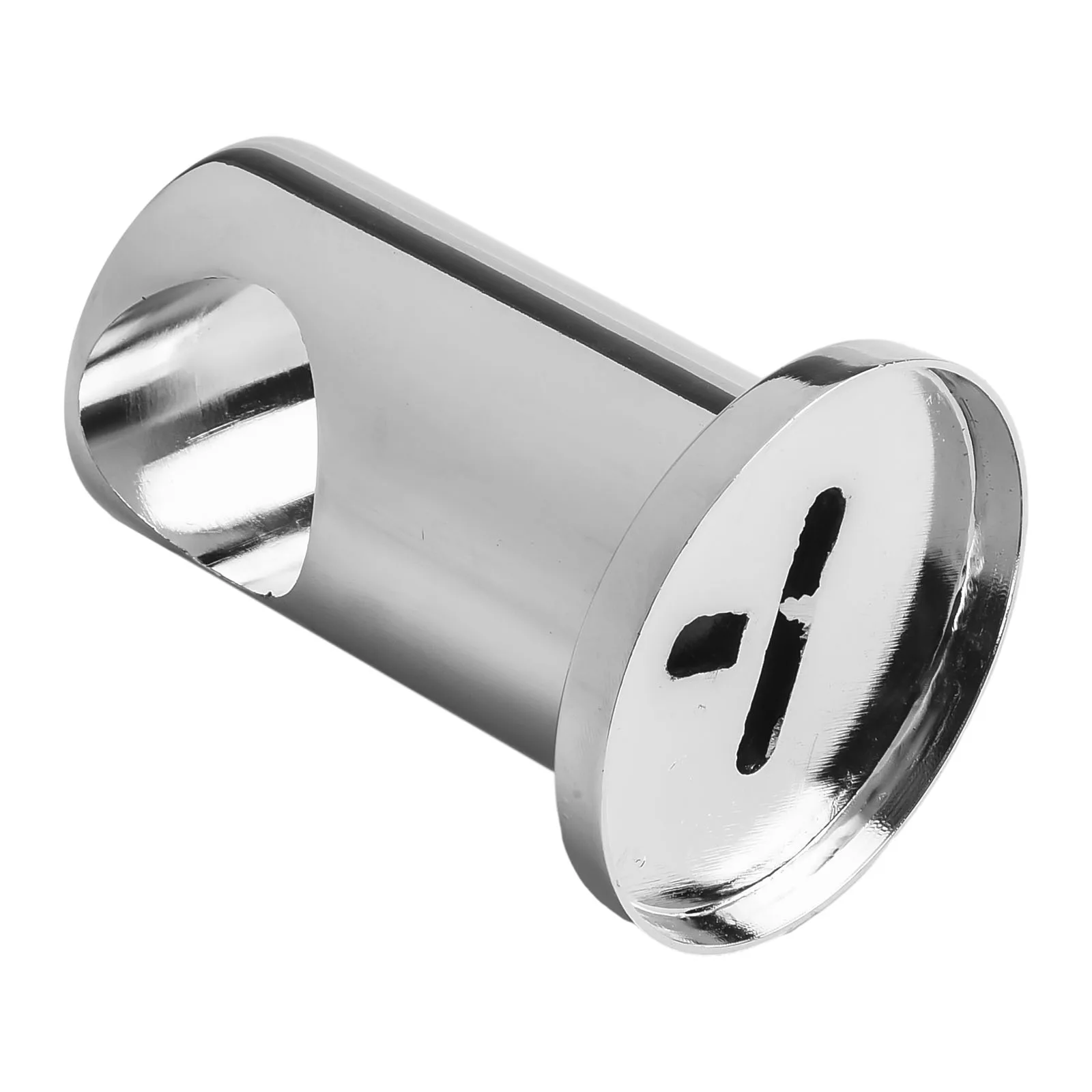 Wall Mounted Zinc Alloy Shower Rod Bracket for 22mm Tubes with Fastening Screw Chrome Finish Bathroom Fitting Holder