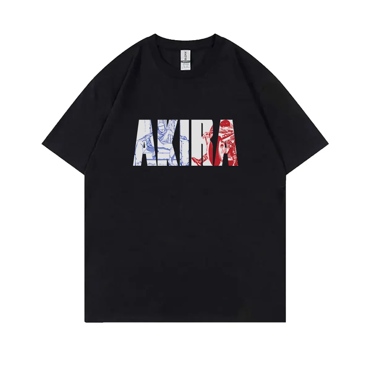 Anime Akira Tetsuo Shima Shotaro Kaneda T-shirt Men's Clothing Fashion Retro Oversized Crewneck T Shirts Unisex Cool Streetwear