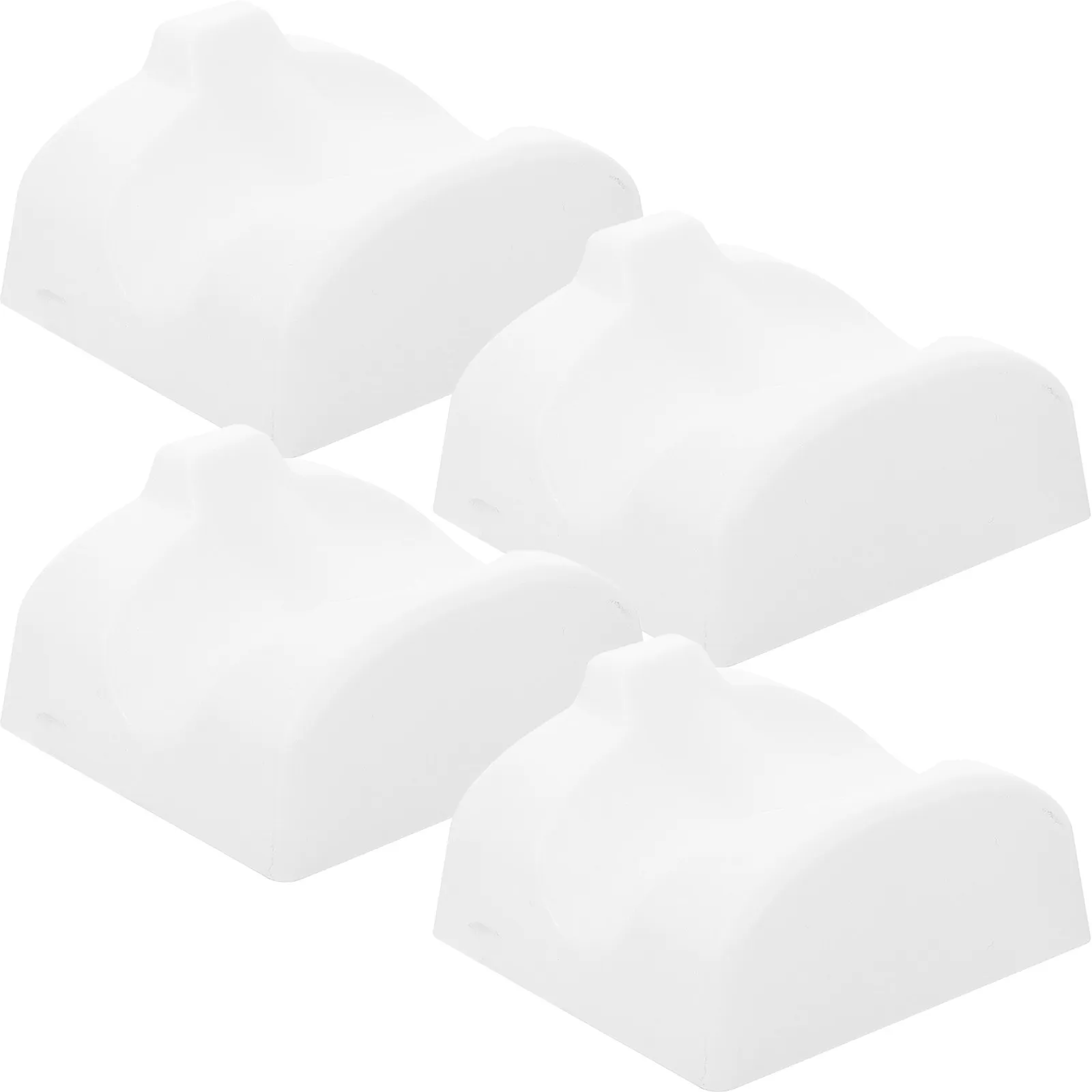 4Pcs Ocarina Holder ABS Plastic 12-Hole Ocarina Stand Desktop Musical Instrument Bracket Stable Support for Ceramic Flutes