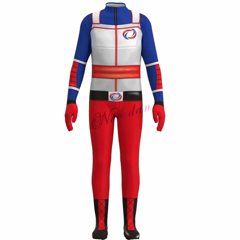 Henry Danger Superheo Outsuit pour enfants, costume de cosplay pour garçons, fête d'anniversaire, Halloween, MN11