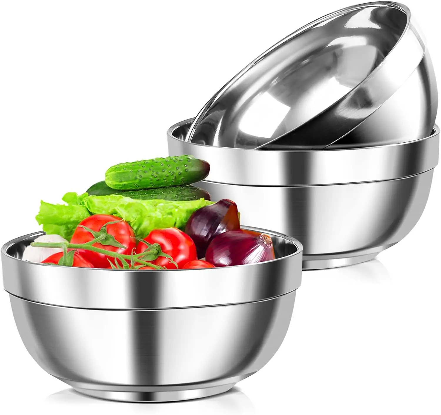 3 Pack Stainless St…