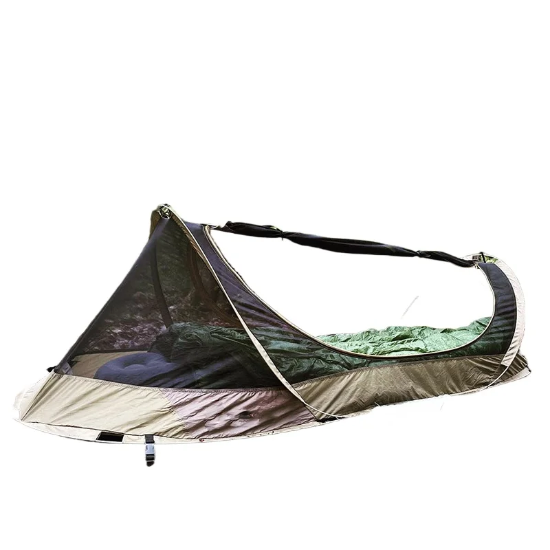 Pop-up Mosquito Net Tent for Outdoor Camping Portable Waterproof Single Person Insect Repellent Compact Travel Tent for All