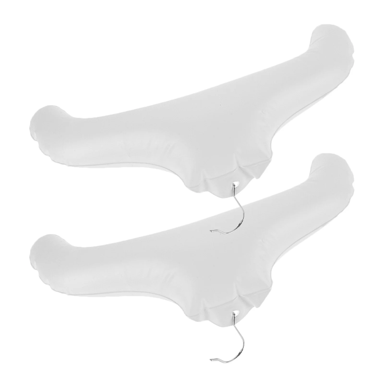 

2pcs Inflatable Hanger Portable Clothes Hanger Space Saving For Travel Home Closet Laundry Drying Rack Hangers