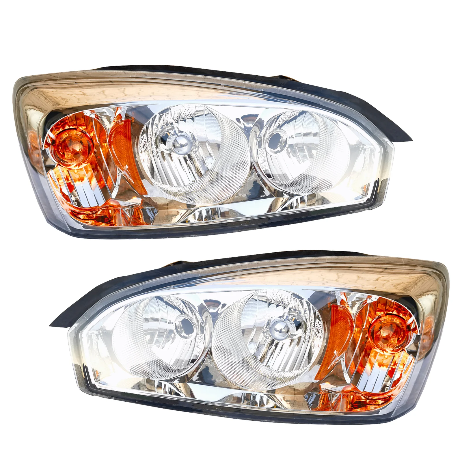 

Фара в сборе для Chevrolet Malibu 2004-2008 годов, прозрачные линзы, 1 пара фар